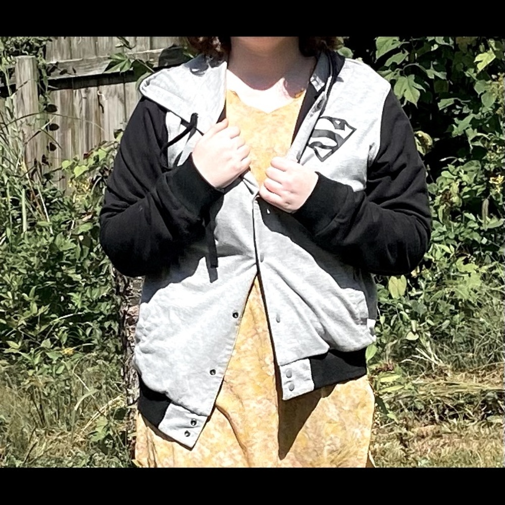 Reversible Batman and Superman Jacket